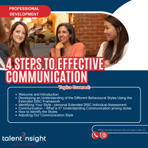 4 Steps to Effective Communication