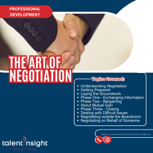 The Art of Negotiation