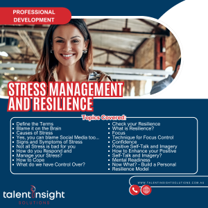 Stress Management and Resilience