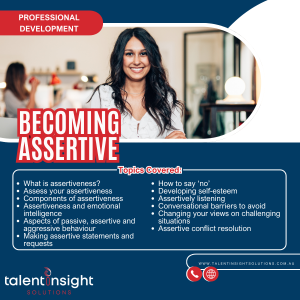 Becoming Assertive
